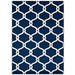 Moroccan Blue and Ivory / 8x10