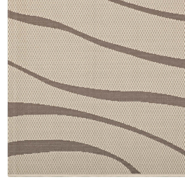 Surge Swirl Abstract Indoor and Outdoor Area Rug