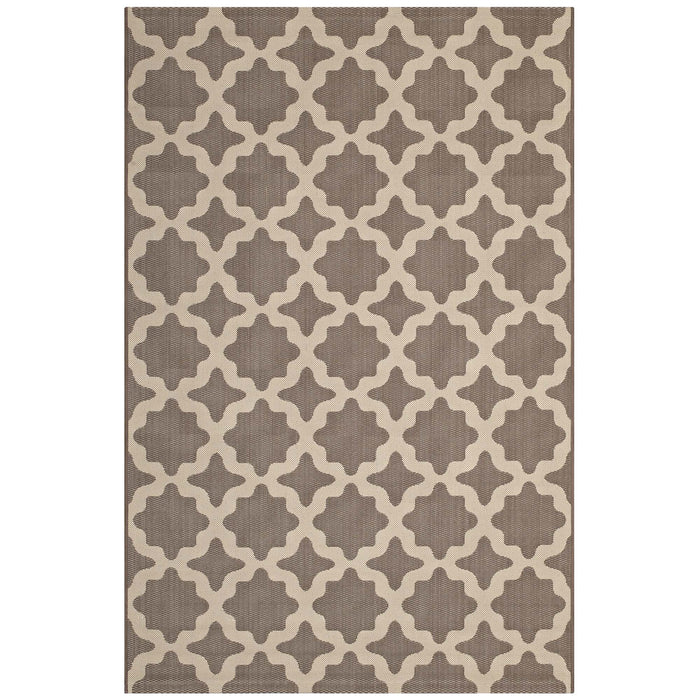 Cerelia Moroccan Trellis Indoor and Outdoor Area Rug