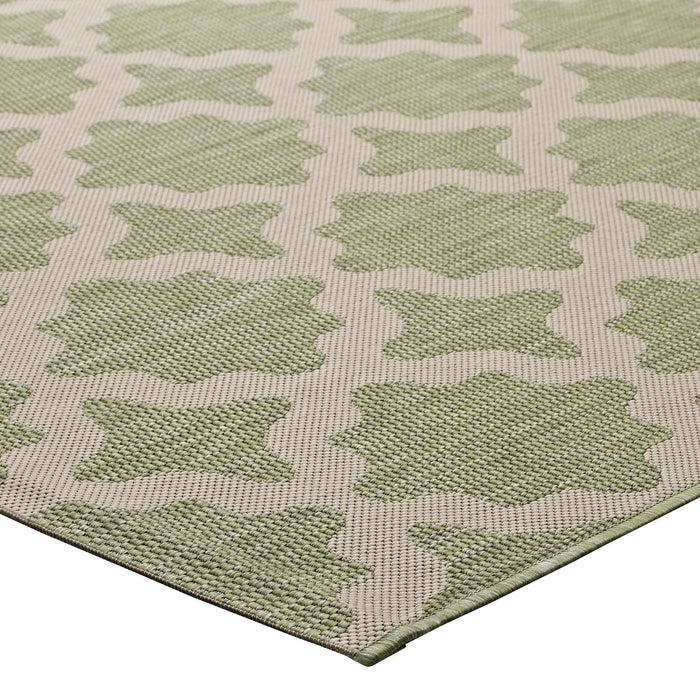 Cerelia Moroccan Trellis Indoor and Outdoor Area Rug