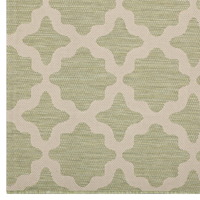 Cerelia Moroccan Trellis Indoor and Outdoor Area Rug