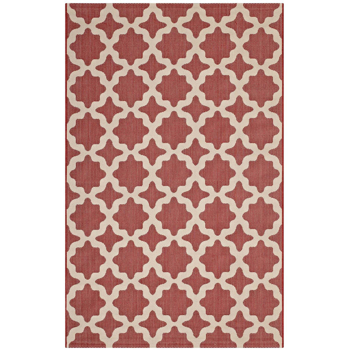 Cerelia Moroccan Trellis Indoor and Outdoor Area Rug