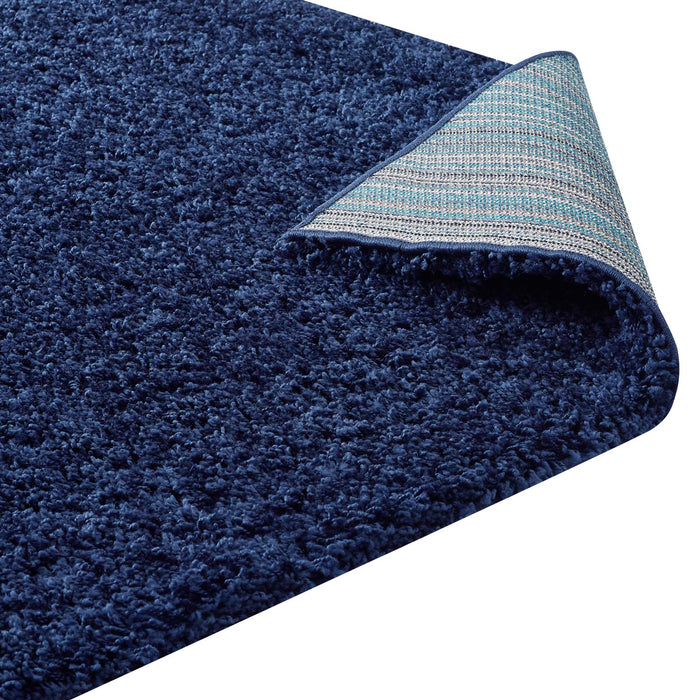 Enyssa Solid Shag Area Rug