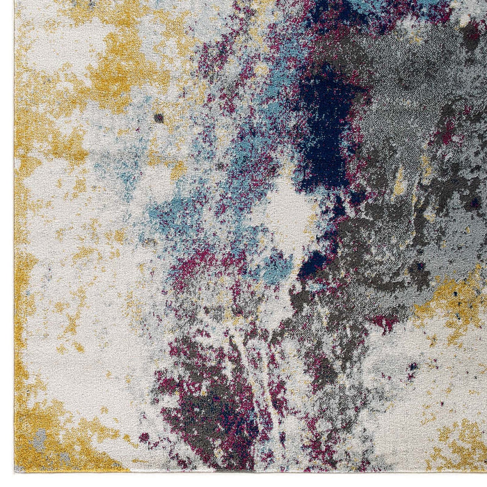 Entourage Adeline Contemporary Modern Abstract Area Rug