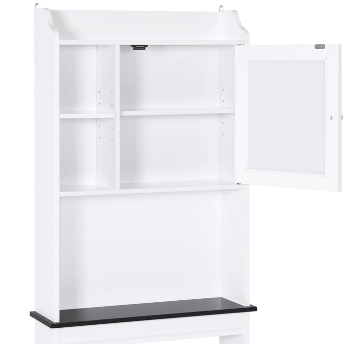 Over-the-Toilet Bathroom Storage Cabinet w/ 1 Door