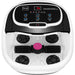 Automatic Heated Shiatsu Massage Foot Bath Spa w/ Pumice Stone