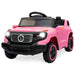 6V Kids Ride-On Car Truck Toy w/ RC Parent Control, 3 Speeds, Lights, Horn