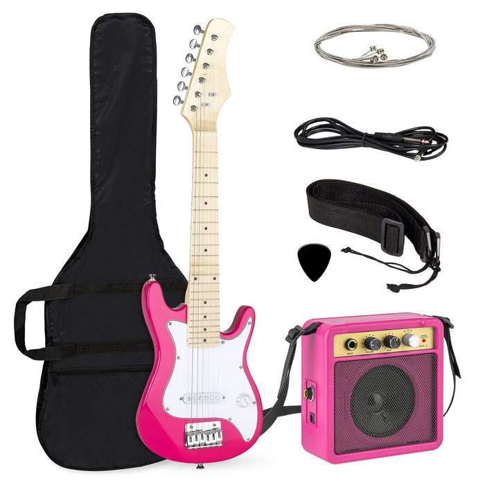 Kids Electric Guitar Beginner Starter Kit w/ 5W Amplifier - 30 in