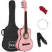 Kids Acoustic Guitar Beginner Starter Kit with Carrying Case - 30in