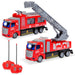 2-Pack Remote Control RC (Same Frequency) Fire Trucks w/ LED Lights