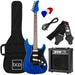 Beginner Electric Guitar Kit w/ Case, 10W Amp, Tremolo Bar - 39in