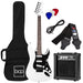 Beginner Electric Guitar Kit w/ Case, 10W Amp, Tremolo Bar - 39in