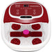 Automatic Heated Shiatsu Massage Foot Bath Spa w/ Pumice Stone