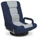 Gaming Floor Chair w/ 360-Degree Swivel, Armrest, Adjustable Backrest