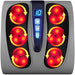 Shiatsu Foot Massager Platform w/ 6 Rollers, Heat Function