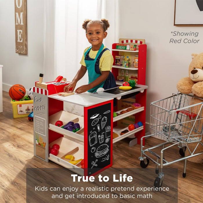 Ensemble de jouets de supermarché d'épicerie pour enfants avec accessoires