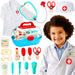 Play Doctor Kit for Kids, Boys & Girls w/ 18 Accessories, Doctor's Coat, Hat