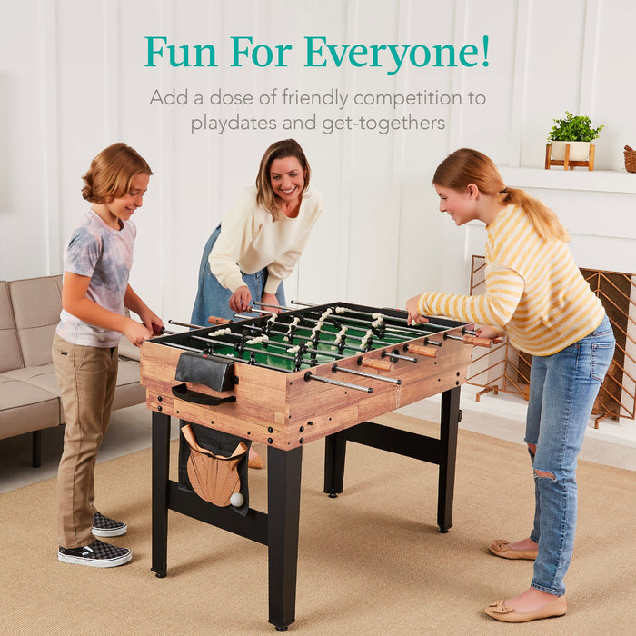 13-in-1 Combo Game Table Set w/ Ping Pong, Foosball, Basketball, Air Hockey