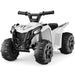 6V Kids Ride-On 4-Wheeler Quad ATV Car w/ 1.8mph Max Speed, Treaded Tires