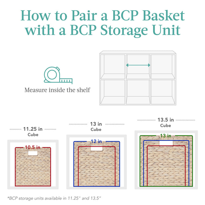 9-Cube Bookshelf Storage Display w/ 3 Removable Panels, Customizable Design