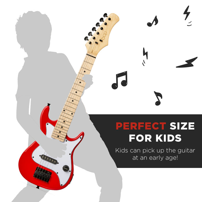 Kids Electric Guitar Beginner Starter Kit w/ 5W Amplifier - 30 in