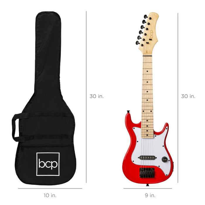 Kids Electric Guitar Beginner Starter Kit w/ 5W Amplifier - 30 in