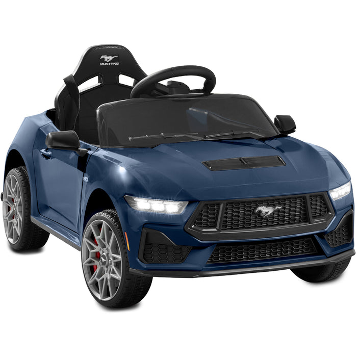 12V Kids Ride-On Car Officially Licensed Ford Mustang w/ Remote, 2 Speeds