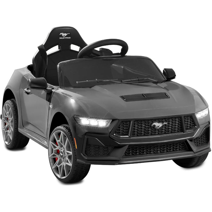 12V Kids Ride-On Car Officially Licensed Ford Mustang w/ Remote, 2 Speeds