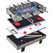 4-in-1 Multi Game Table Set w/ Air Hockey, Table Tennis, Billiards, Foosball