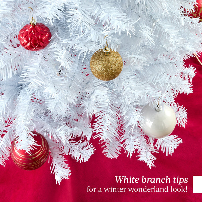 White Artificial Pencil Holiday Christmas Tree