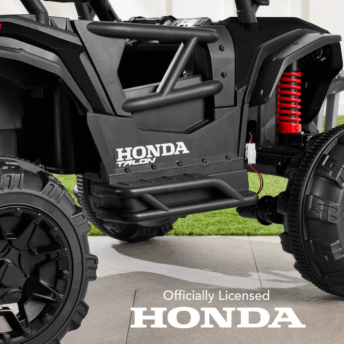 24V Kids Ride-On UTV Officially Licensed Honda Talon w/ Remote, LED Lights