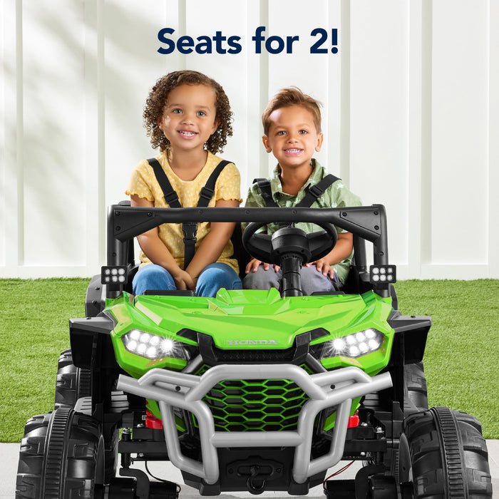 24V Kids Ride-On UTV Officially Licensed Honda Talon w/ Remote, LED Lights