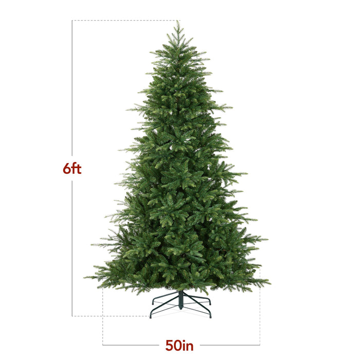 Pre-Lit Artificial Full Aspen Christmas Tree w/ 2-in-1 Micro LED Lights