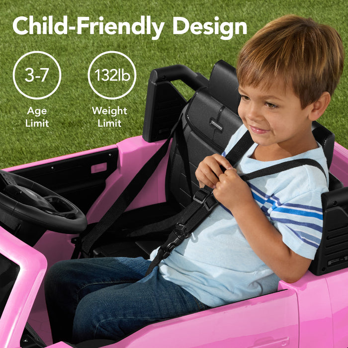 24V Kids Ride On Car Officially Licensed Ford Lightning w/ Remote, 2 Speeds