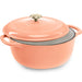 Cast-Iron Dutch Oven Kitchen Cookware w/ Enamel, Handles - 7.5qt