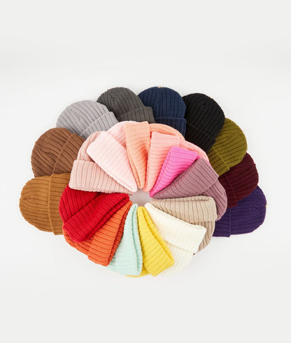 Knit Beanie - No Pom - Kid 6-14