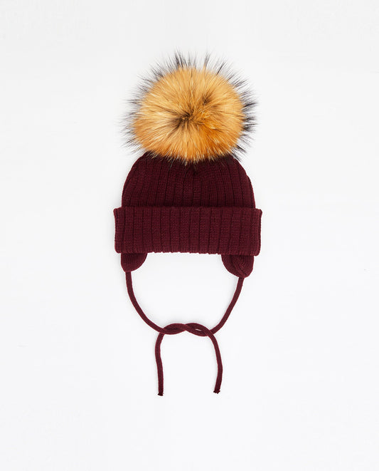 Knit Beanie Bourgogne