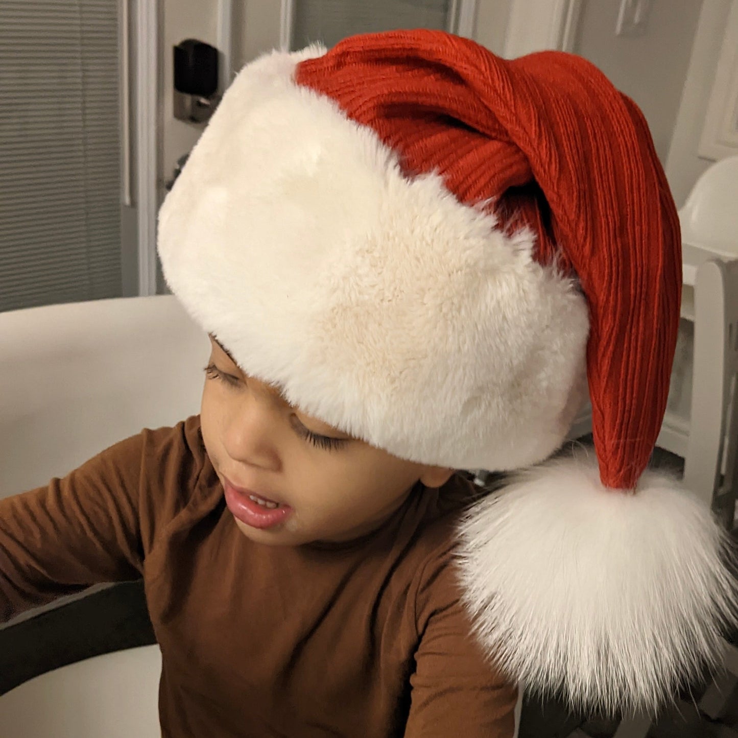 Bonnet de Père Noël de luxe