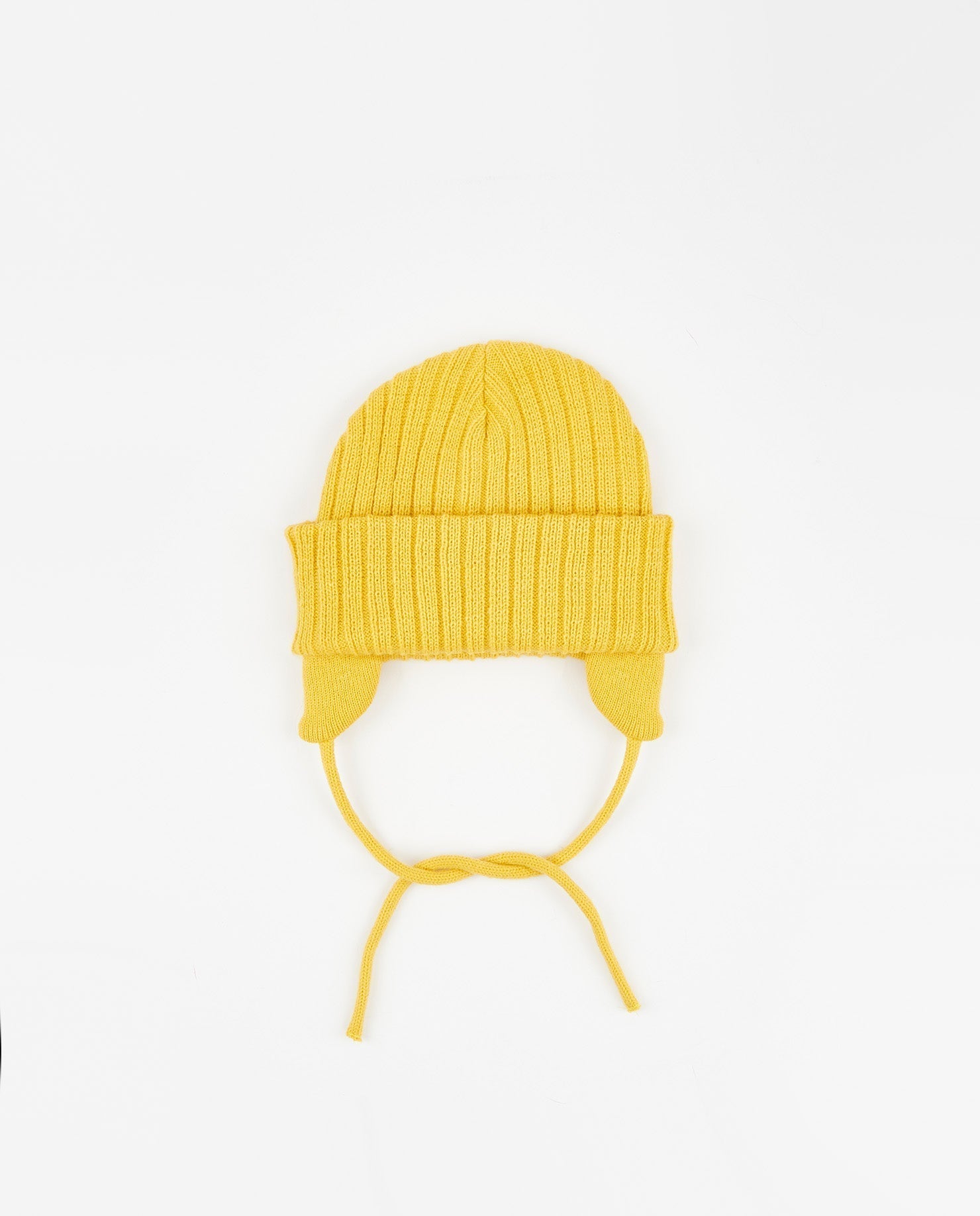 Tuque Enfant Doublée avec Cordons - Sans Pompon - Pominie