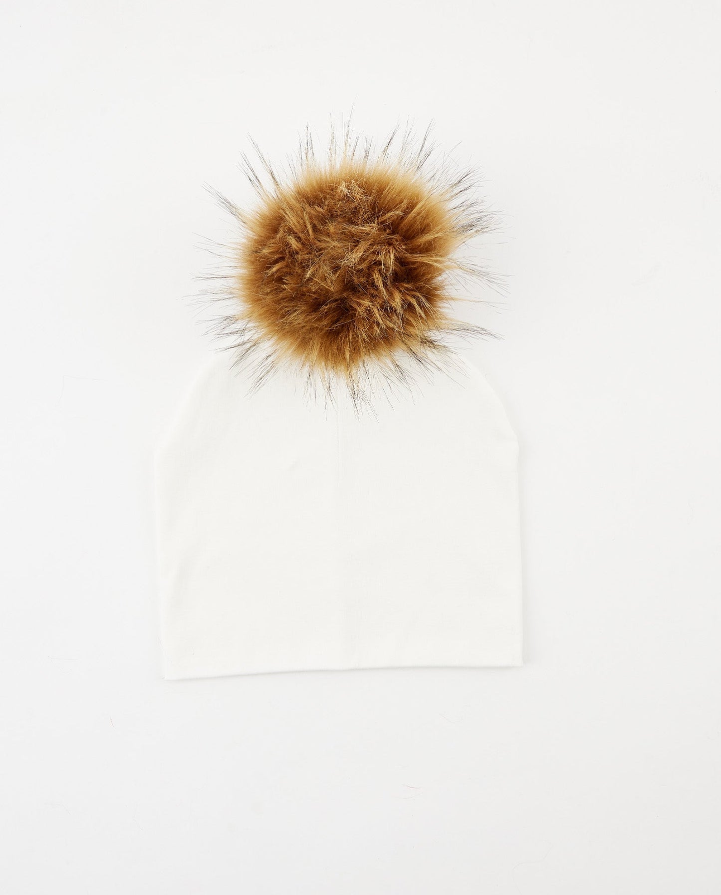 Tuque Enfant Coton Ivoire - Vegan